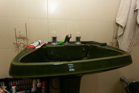 Casa para alugar com 120m², 2 quartos e 2 vagas Casa para alugar com 120m², 2 quartos e 2 vagasBanheiro da Suíte 1