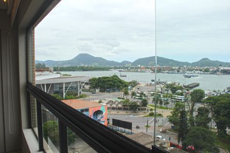 Varanda da Sala de apartamento para alugar com 2 quartos, 65m² em Ponta da Praia, Santos