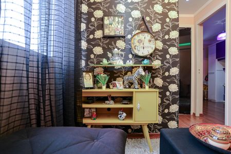 Sala de apartamento para alugar com 2 quartos, 48m² em Vila Bela Flor, Mogi das Cruzes