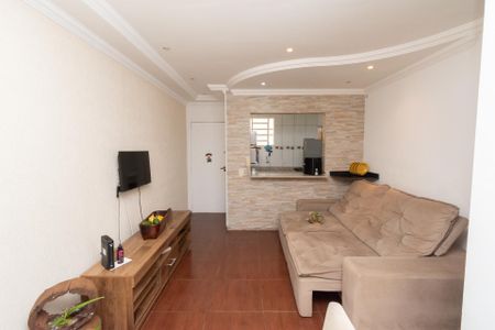 Sala de apartamento à venda com 3 quartos, 70m² em Santa Maria, Contagem