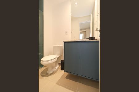 Studio para alugar com 35m², 1 quarto e 1 vaga Studio para alugar com 35m², 1 quarto e 1 vagaBanheiro da Suíte