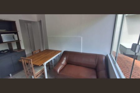 Sala de apartamento para alugar com 1 quarto, 55m² em Campeche Central, Florianópolis