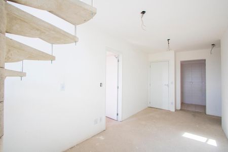 Sala 1 de apartamento à venda com 3 quartos, 108m² em Jardim Cristiane, Santo André