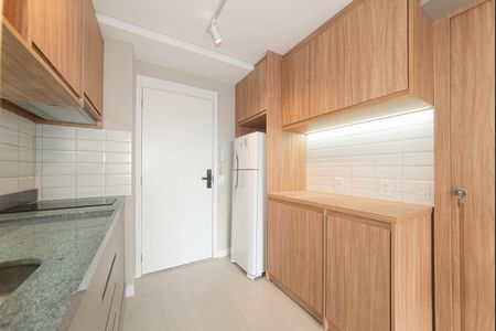 Cozinha de apartamento à venda com 1 quarto, 30m² em Vila Cordeiro, São Paulo