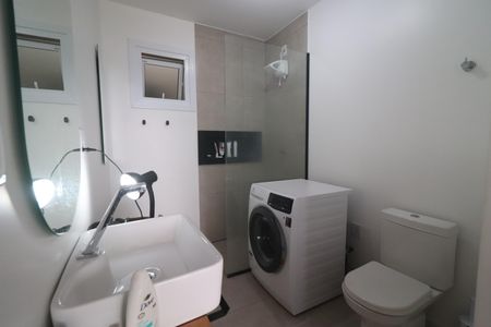Banheiro de kitnet/studio para alugar com 1 quarto, 37m² em Hamburgo Velho, Novo Hamburgo