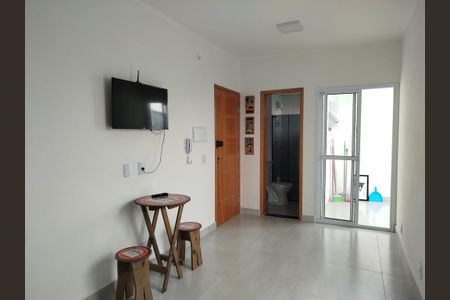 Studio com cozinha integrada de kitnet/studio para alugar com 1 quarto, 40m² em Vila Esperança, São Paulo