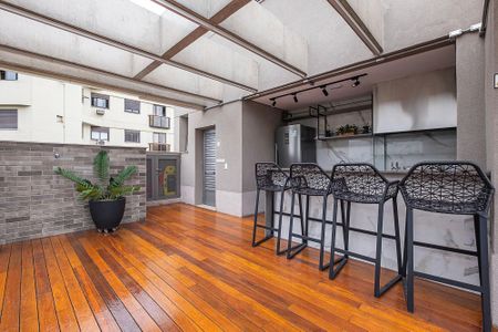 Studio para alugar com 37m², 1 quarto e 1 vaga Studio para alugar com 37m², 1 quarto e 1 vagaChurrasqueirEspaço Gourmeta