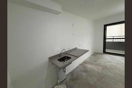 Cozinha de kitnet/studio à venda com 1 quarto, 23m² em Butantã, São Paulo