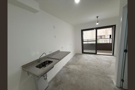 Cozinha de kitnet/studio à venda com 1 quarto, 23m² em Butantã, São Paulo