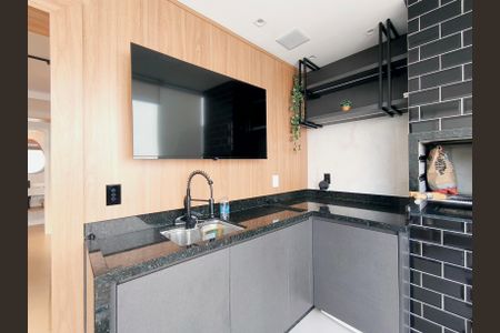 Casa de condomínio à venda com 106m², 3 quartos e 2 vagas Casa de condomínio à venda com 106m², 3 quartos e 2 vagasSala de Jantar e Churrasqueira