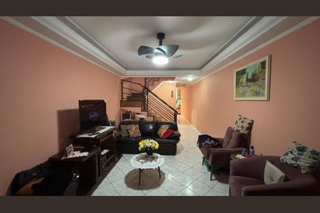 Sala de casa à venda com 3 quartos, 393m² em Parque Sao Vicente, Santo André