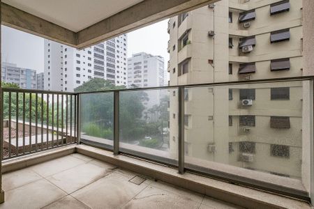 Studio - Varanda de kitnet/studio para alugar com 1 quarto, 36m² em Jardim Paulista, São Paulo