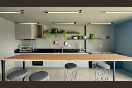 Studio para alugar com 25m², 1 quarto e sem vaga Studio para alugar com 25m², 1 quarto e sem vagaEspaço Gourmet