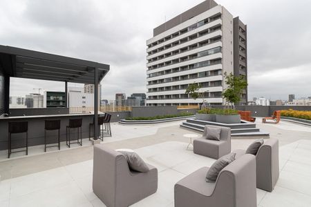 Apartamento para alugar com 28m², 1 quarto e sem vaga Apartamento para alugar com 28m², 1 quarto e sem vagaÁrea comum - Rooftop