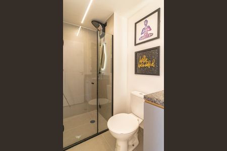 Apartamento para alugar com 28m², 1 quarto e sem vaga Apartamento para alugar com 28m², 1 quarto e sem vagaBanheiro