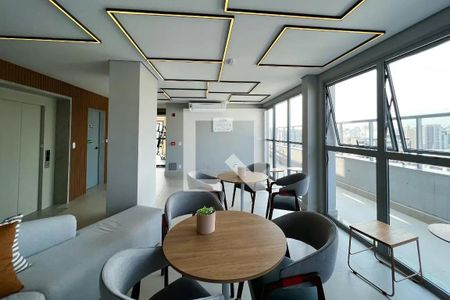 Apartamento para alugar com 31m², 1 quarto e sem vaga Apartamento para alugar com 31m², 1 quarto e sem vagaÁrea comum - Espaço Gourmet