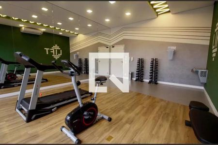 Apartamento para alugar com 31m², 1 quarto e sem vaga Apartamento para alugar com 31m², 1 quarto e sem vagaÁrea comum - Academia