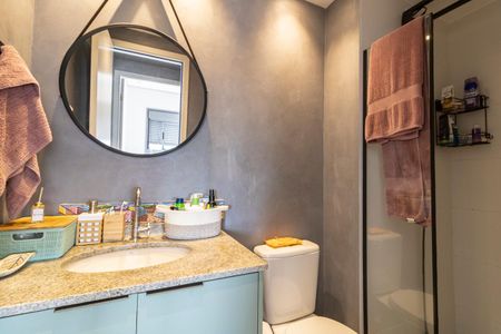 Apartamento para alugar com 31m², 1 quarto e sem vaga Apartamento para alugar com 31m², 1 quarto e sem vagaBanheiro