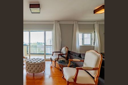 Sala de apartamento à venda com 3 quartos, 139m² em Tamboré, Santana de Parnaíba