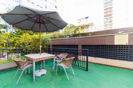 Studio para alugar com 33m², 1 quarto e 1 vaga Studio para alugar com 33m², 1 quarto e 1 vagaÁrea de Descanso