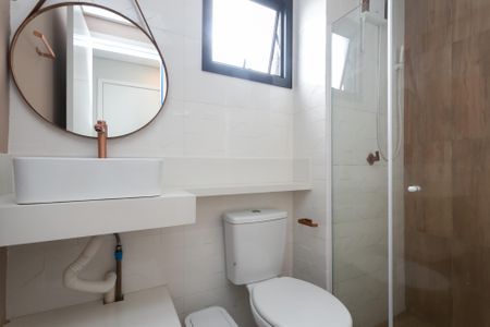 Apartamento à venda com 54m², 2 quartos e 1 vaga Apartamento à venda com 54m², 2 quartos e 1 vagaBanheiro da Suíte