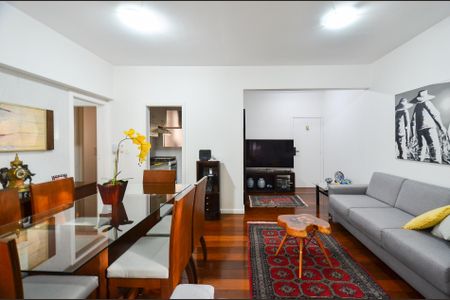 Sala Ambientes de apartamento para alugar com 3 quartos, 90m² em Santo Antônio, Belo Horizonte