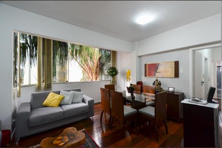 Sala Ambientes de apartamento para alugar com 3 quartos, 90m² em Santo Antônio, Belo Horizonte
