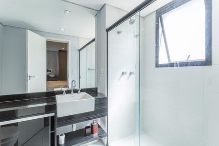 Apartamento para alugar com 89m², 1 quarto e 2 vagas Apartamento para alugar com 89m², 1 quarto e 2 vagasBanheiro