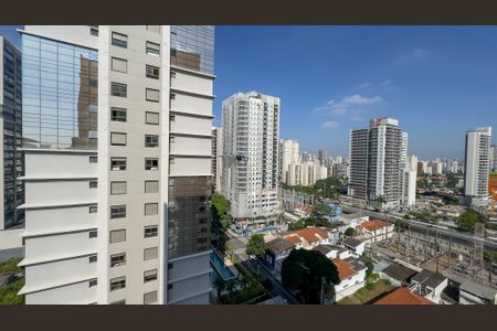 Vista da Sacada de apartamento para alugar com 1 quarto, 30m² em Campo Belo, São Paulo