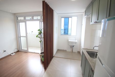 Apartamento à venda com 55m², 2 quartos e 1 vagaCozinha e Área de Serviço