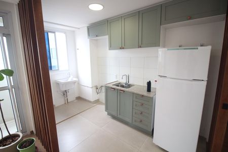 Apartamento à venda com 55m², 2 quartos e 1 vagaCozinha e Área de Serviço