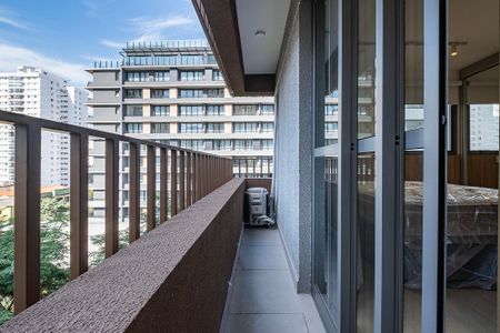 Studio - Varanda de kitnet/studio à venda com 1 quarto, 25m² em Jardins, São Paulo