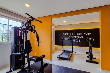 Apartamento para alugar com 35m², 2 quartos e sem vaga Apartamento para alugar com 35m², 2 quartos e sem vagaÁrea comum - Academia