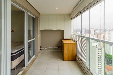 Apartamento para alugar com 33m², 1 quarto e 1 vagaVaranda integrada com Área de Serviço