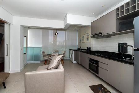 Sala de apartamento para alugar com 1 quarto, 35m² em Água Branca, São Paulo