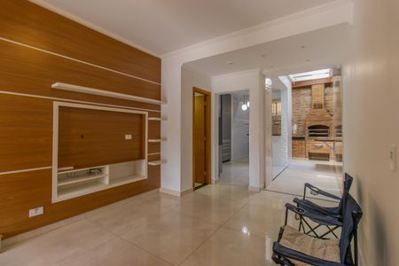 Sala de casa de condomínio para alugar com 2 quartos, 78m² em Jardim Petropolis, Cotia