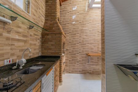 Casa de condomínio para alugar com 78m², 2 quartos e 1 vagaCozinha