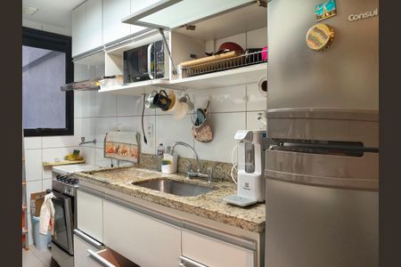 Apartamento à venda com 75m², 2 quartos e 1 vagaCozinha e Área de Serviço