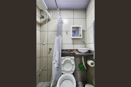 Studio para alugar com 12m², 1 quarto e sem vaga Studio para alugar com 12m², 1 quarto e sem vagaBanheiro