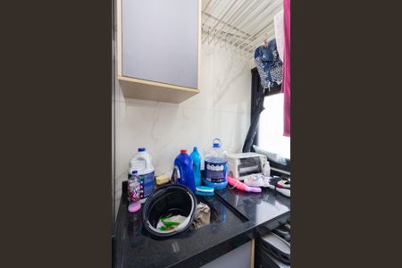 Apartamento à venda com 38m², 1 quarto e sem vaga Apartamento à venda com 38m², 1 quarto e sem vagaCozinha e Área de Serviço