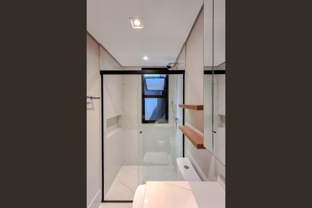 Casa de condomínio à venda com 152m², 2 quartos e 1 vagaBanheiro da Suíte de Hóspedes 