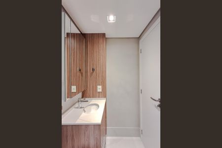 Casa de condomínio à venda com 152m², 2 quartos e 1 vagaBanheiro da Suíte de Hóspedes 