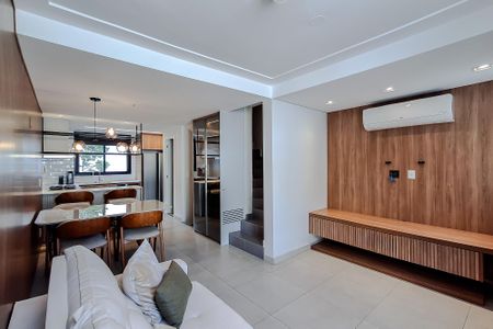 Sala de casa de condomínio à venda com 2 quartos, 152m² em Vila Mariana, São Paulo