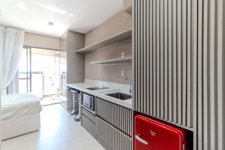 Studio para alugar com 24m², 1 quarto e sem vaga Studio para alugar com 24m², 1 quarto e sem vagaCozinha