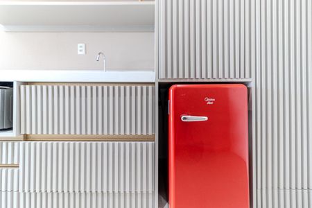 Studio para alugar com 24m², 1 quarto e sem vaga Studio para alugar com 24m², 1 quarto e sem vagaCozinha