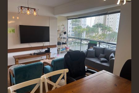 Sala de apartamento para alugar com 3 quartos, 85m² em Vila Campo Grande, São Paulo