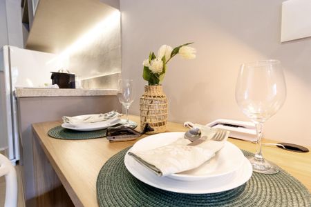 Apartamento à venda com 25m², 1 quarto e sem vagaSala de jantar