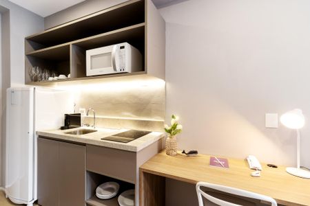 Apartamento à venda com 25m², 1 quarto e sem vagaCozinha