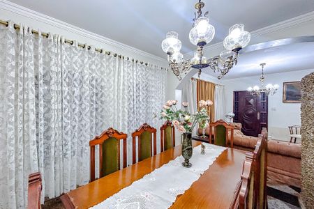 Sala de Jantar de casa à venda com 5 quartos, 500m² em Chácara Santo Antônio (zona Leste), São Paulo