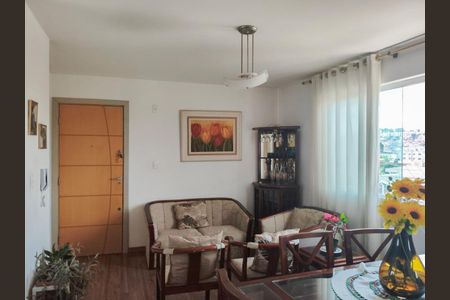 Sala de apartamento à venda com 2 quartos, 56m² em Santa Cruz, Belo Horizonte
